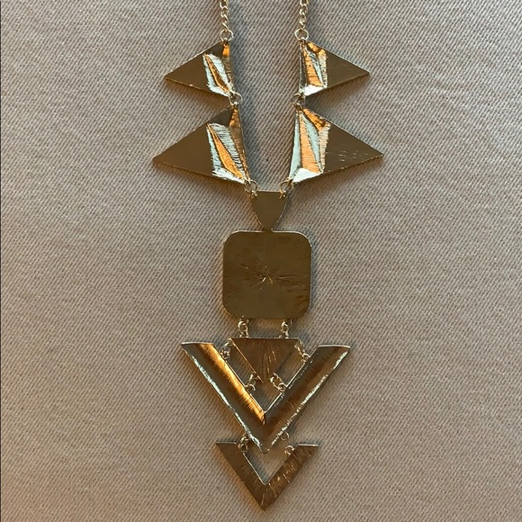 Adia Kibur Triangles Necklace - Picture 6 of 8
